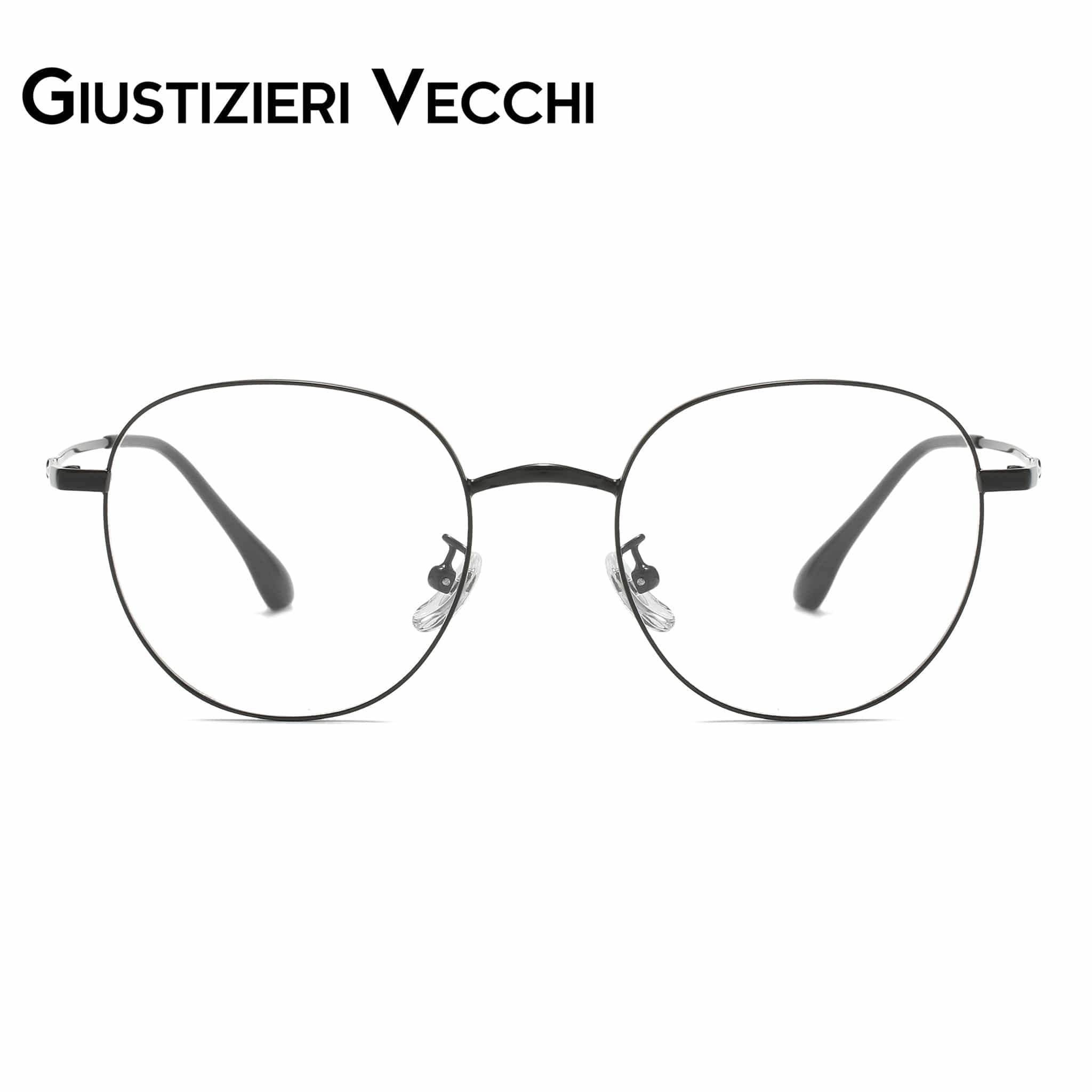 GIUSTIZIERI VECCHI Eyeglasses Small / Black Arctic Chill Uno