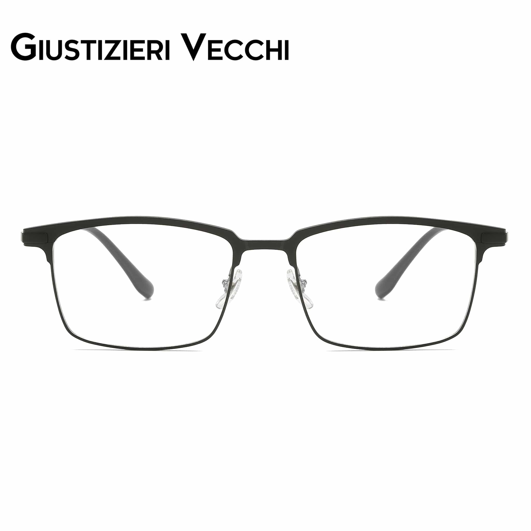 GIUSTIZIERI VECCHI Eyeglasses Medium / Black AuroraBloom Uno