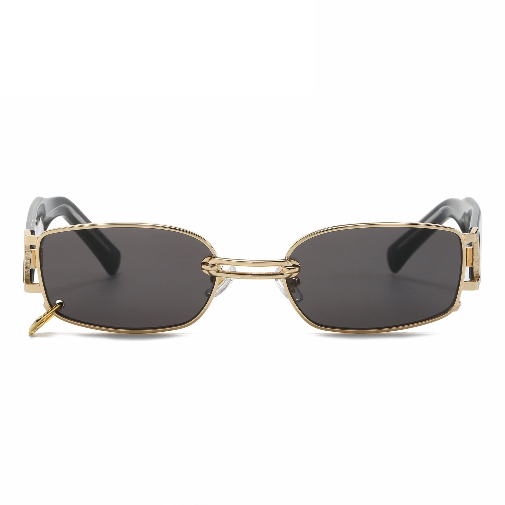 GIUSTIZIERI VECCHI Sunglasses Medium / Black with Gold Celestial Shield Uno