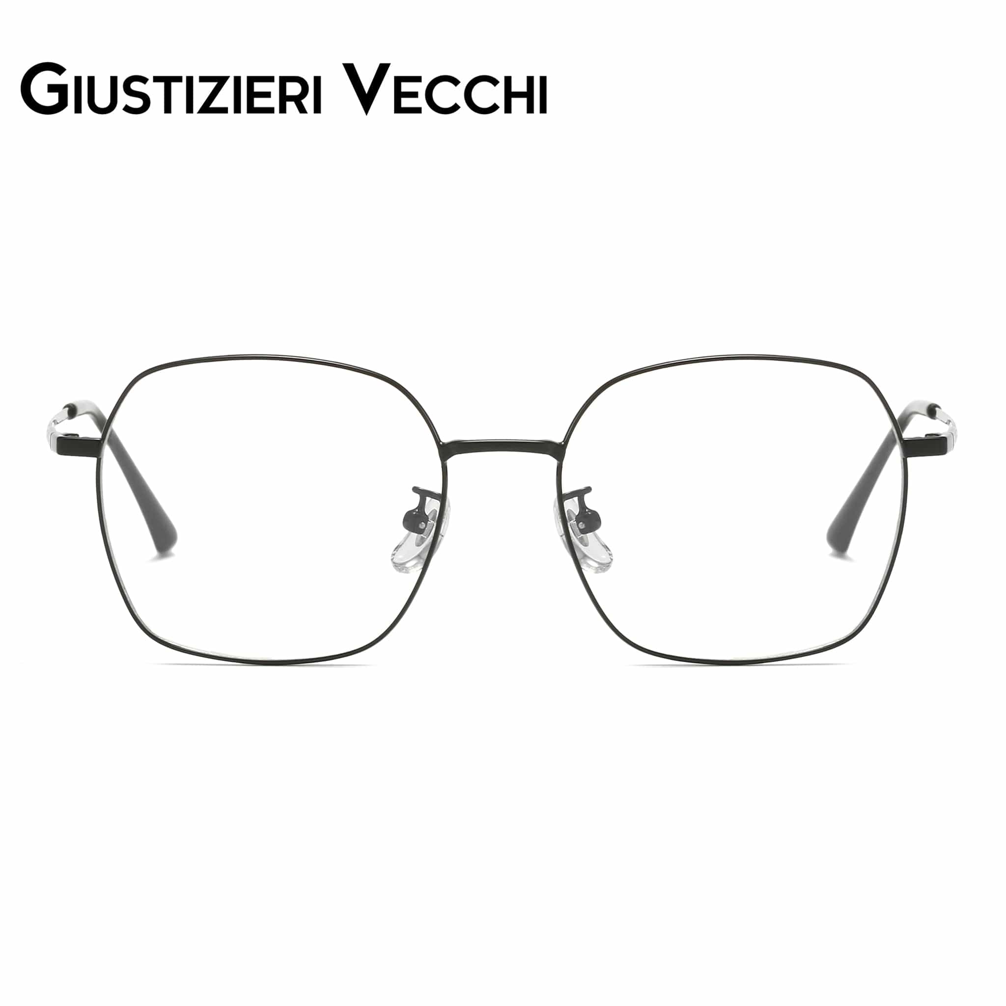 GIUSTIZIERI VECCHI Eyeglasses Small / Black Chill Mist Duo