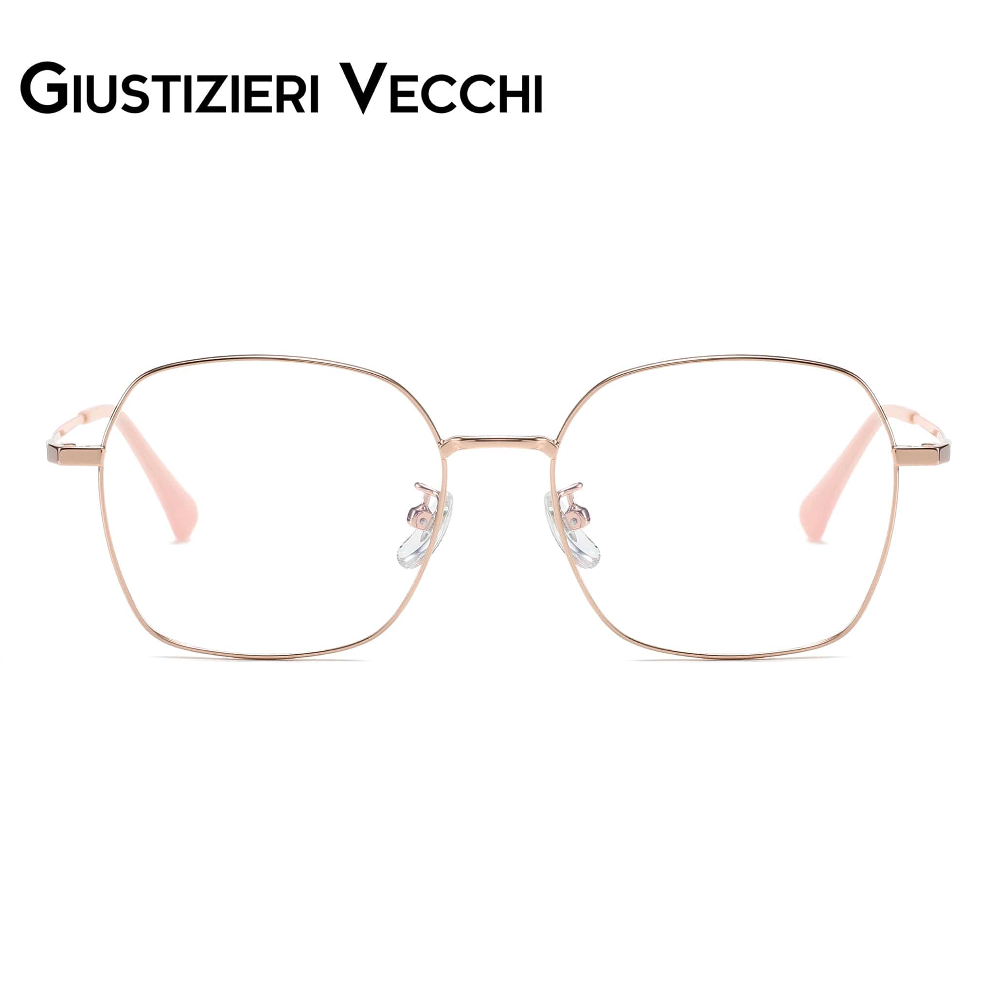 GIUSTIZIERI VECCHI Eyeglasses Small / Rose Gold Chill Mist Duo