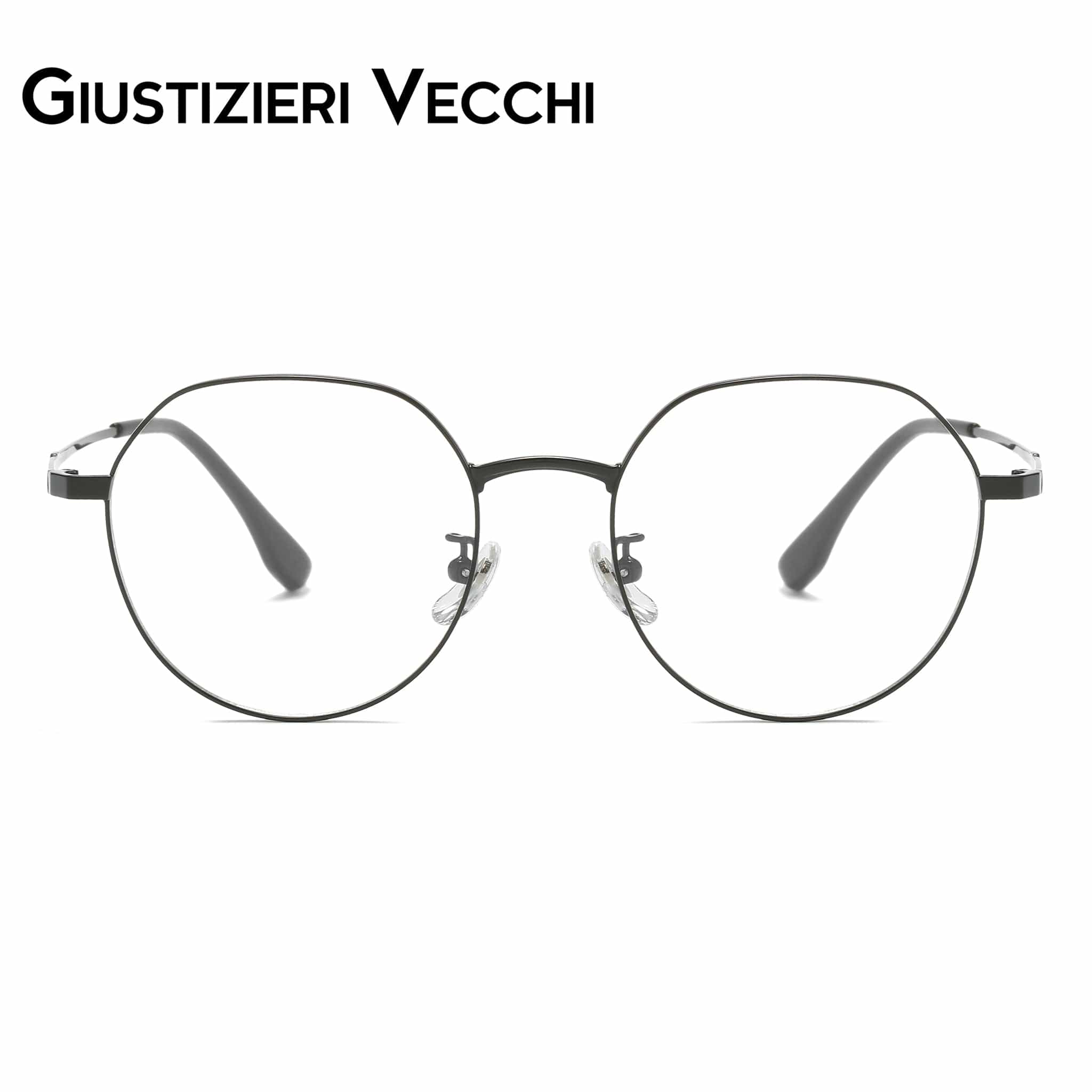 GIUSTIZIERI VECCHI Eyeglasses Small / Black CoolSonic Duo