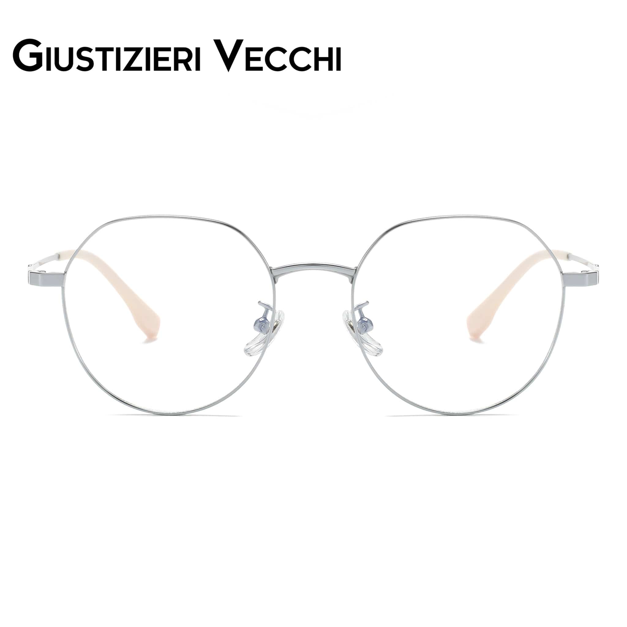 GIUSTIZIERI VECCHI Eyeglasses Small / Silver CoolSonic Duo