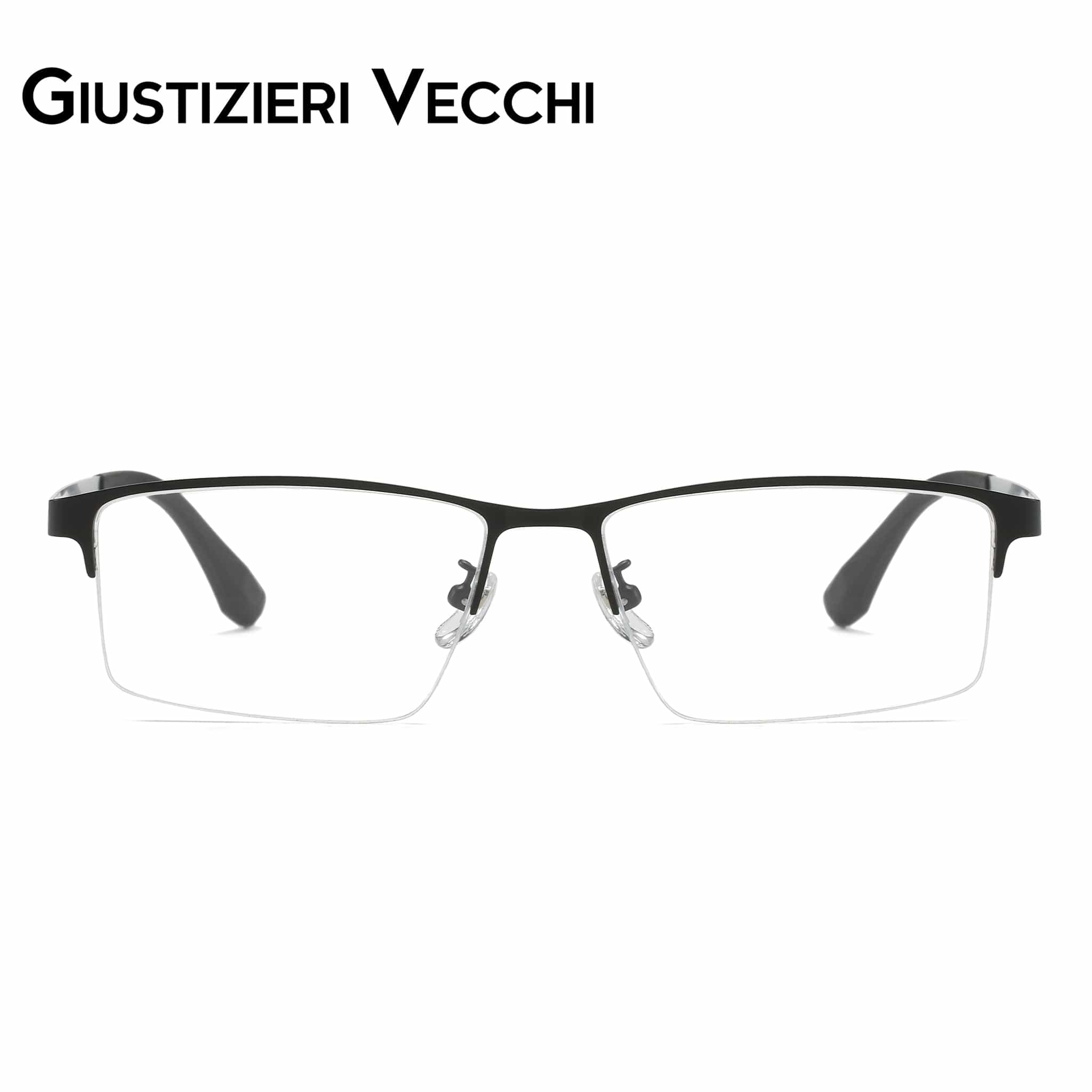 GIUSTIZIERI VECCHI Eyeglasses Black / Large FireFlow Uno