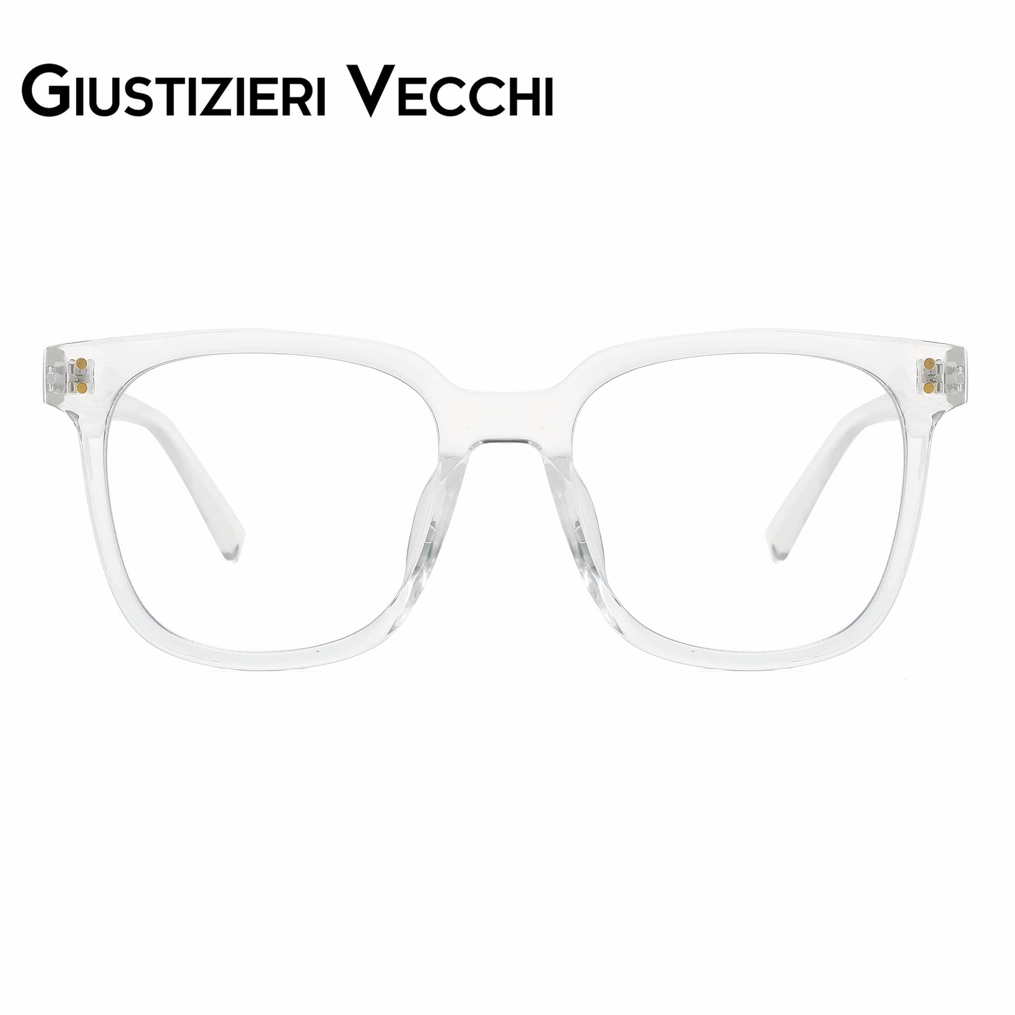 GIUSTIZIERI VECCHI Eyeglasses Medium / Clear Crystal Gioia Tre
