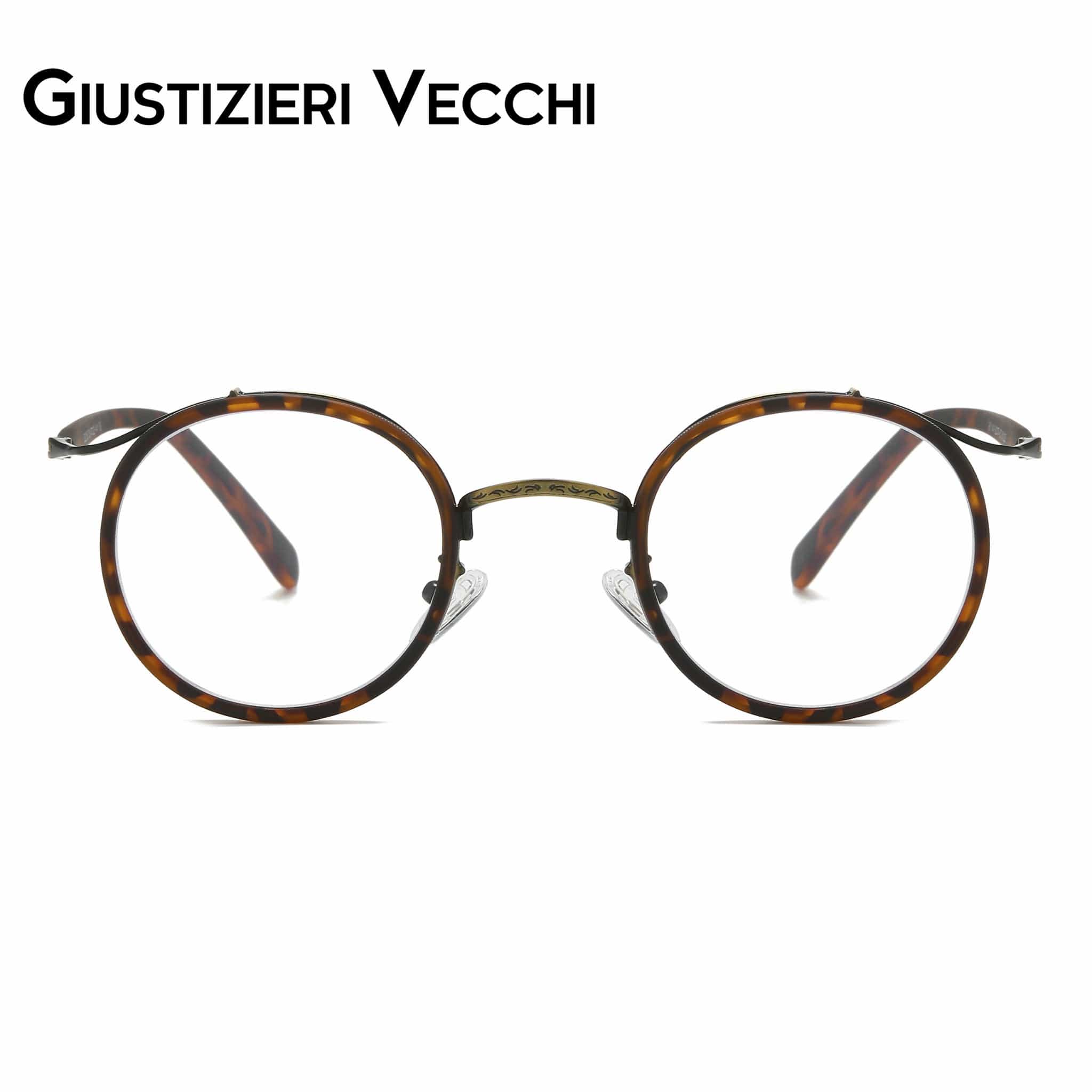 GIUSTIZIERI VECCHI Eyeglasses Small / Merigold Tortoise Grapevine Duo