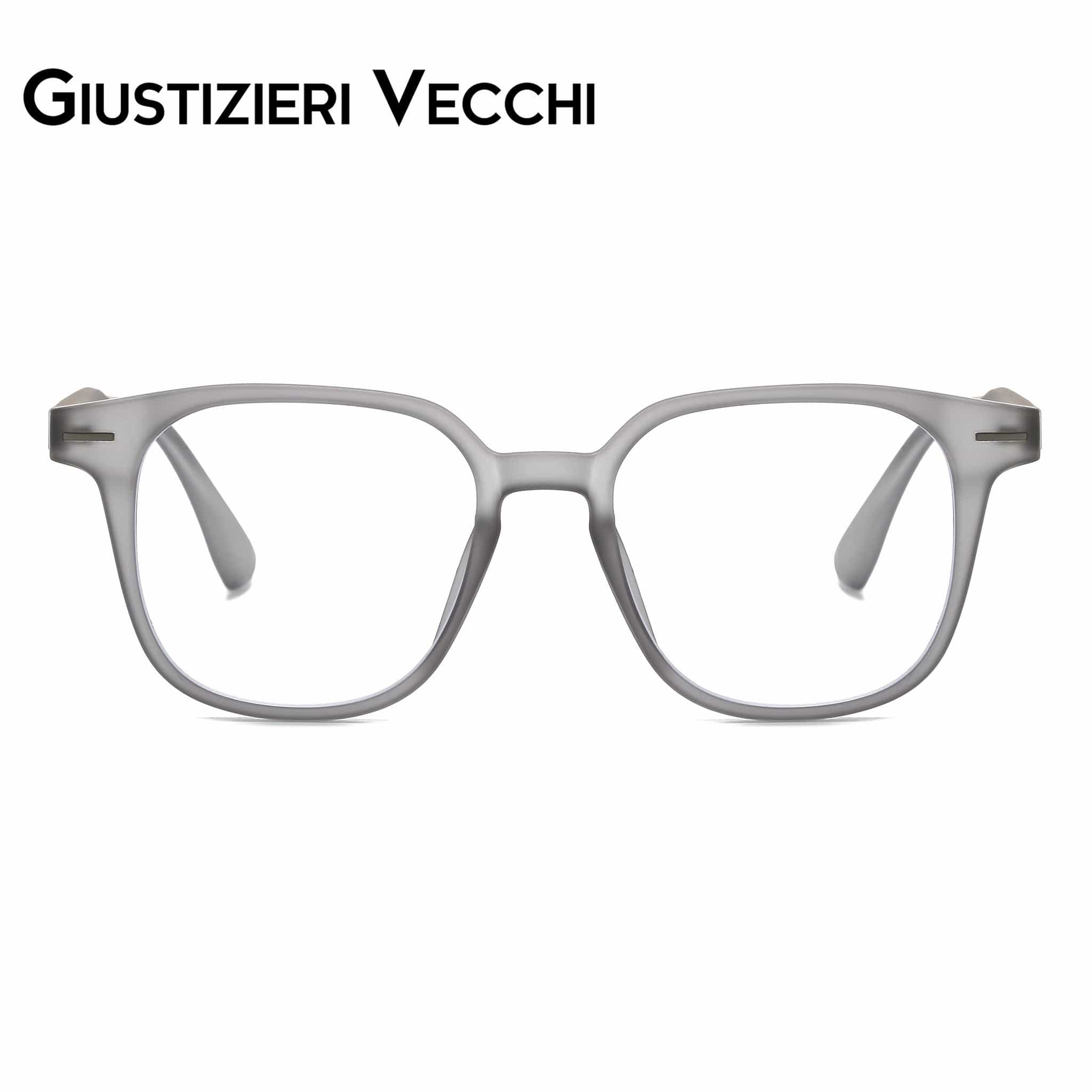 GIUSTIZIERI VECCHI Eyeglasses Small / Silver Sand Crystal IceWave Duo