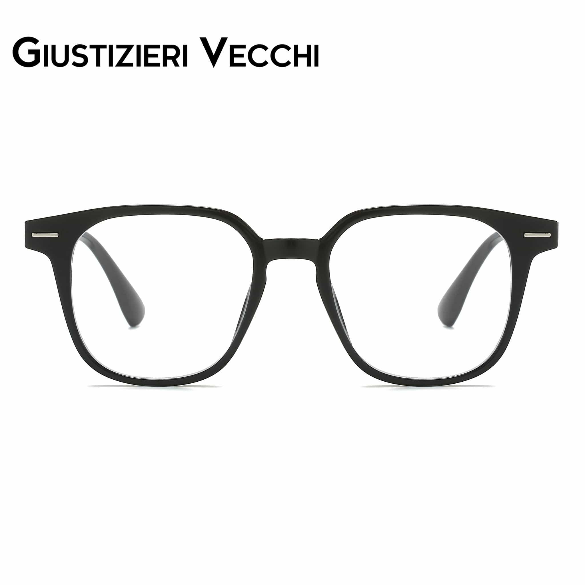 GIUSTIZIERI VECCHI Eyeglasses Small / Black IceWave Uno