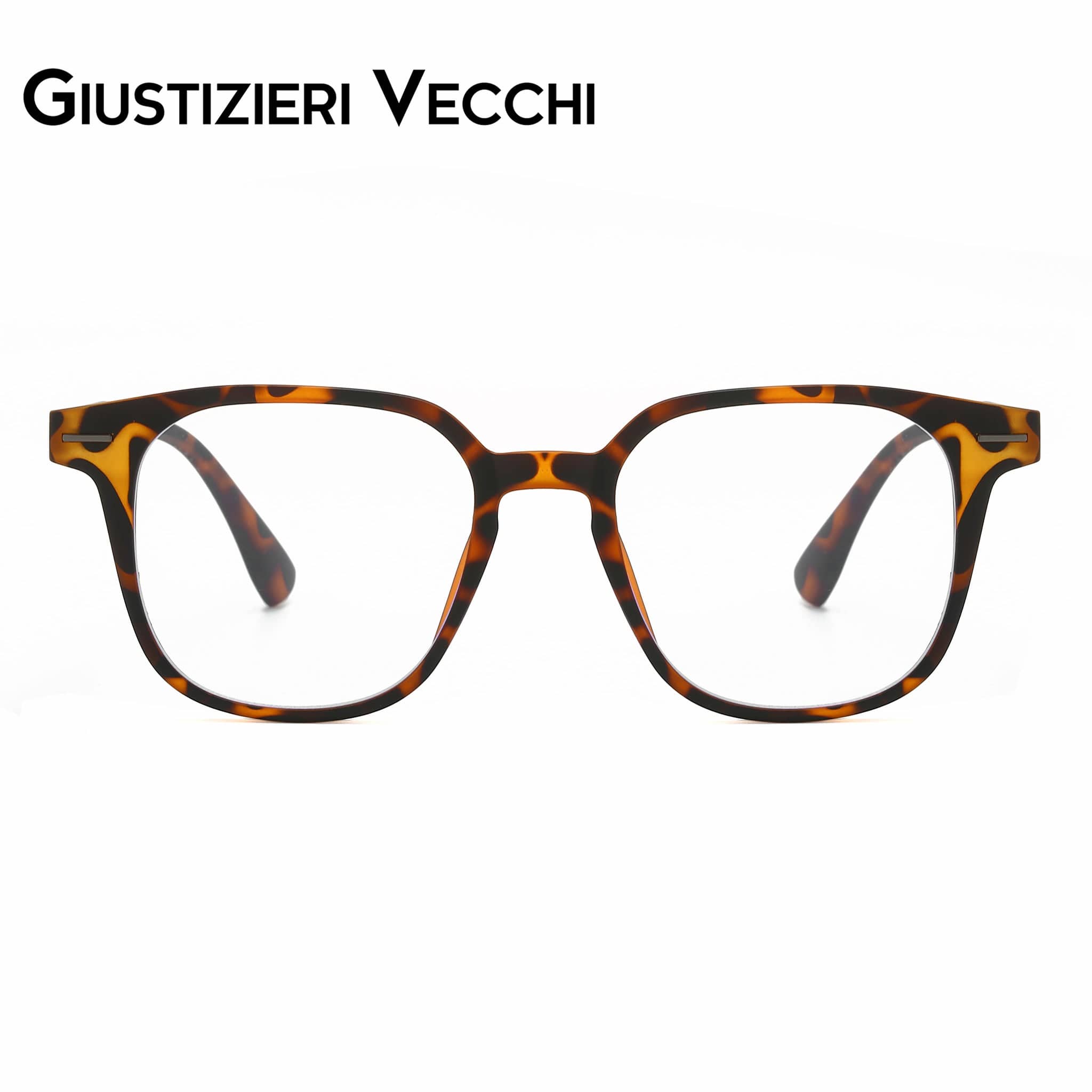 GIUSTIZIERI VECCHI Eyeglasses Small / Brown Tortoise IceWave Uno