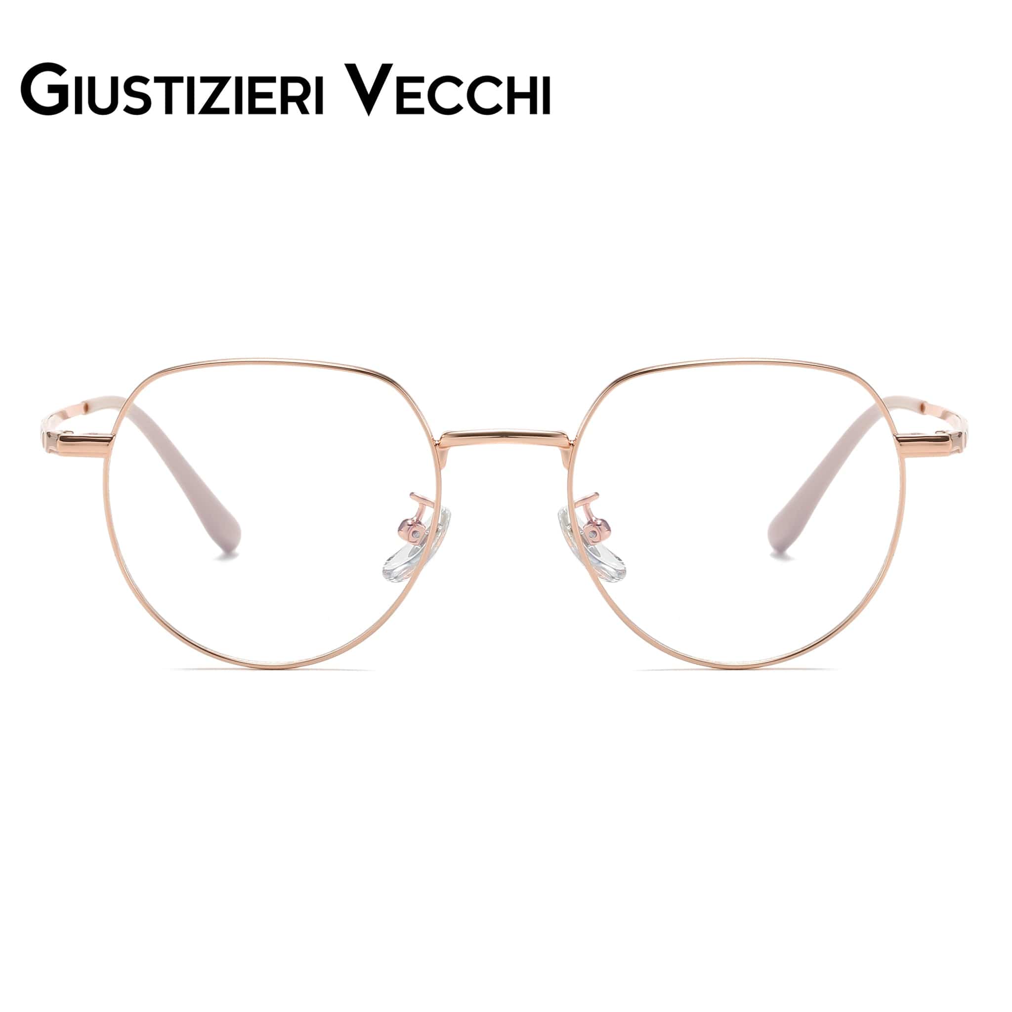 GIUSTIZIERI VECCHI Eyeglasses Small / Rose Gold LunarTide Duo