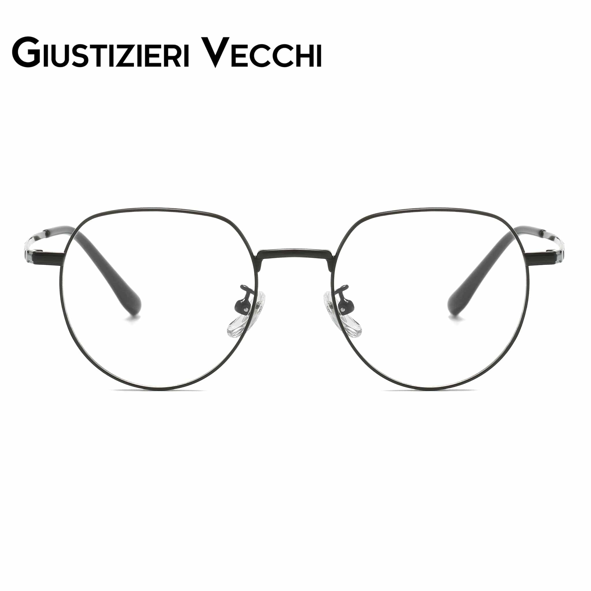 GIUSTIZIERI VECCHI Eyeglasses Black / Small LunarTide Uno