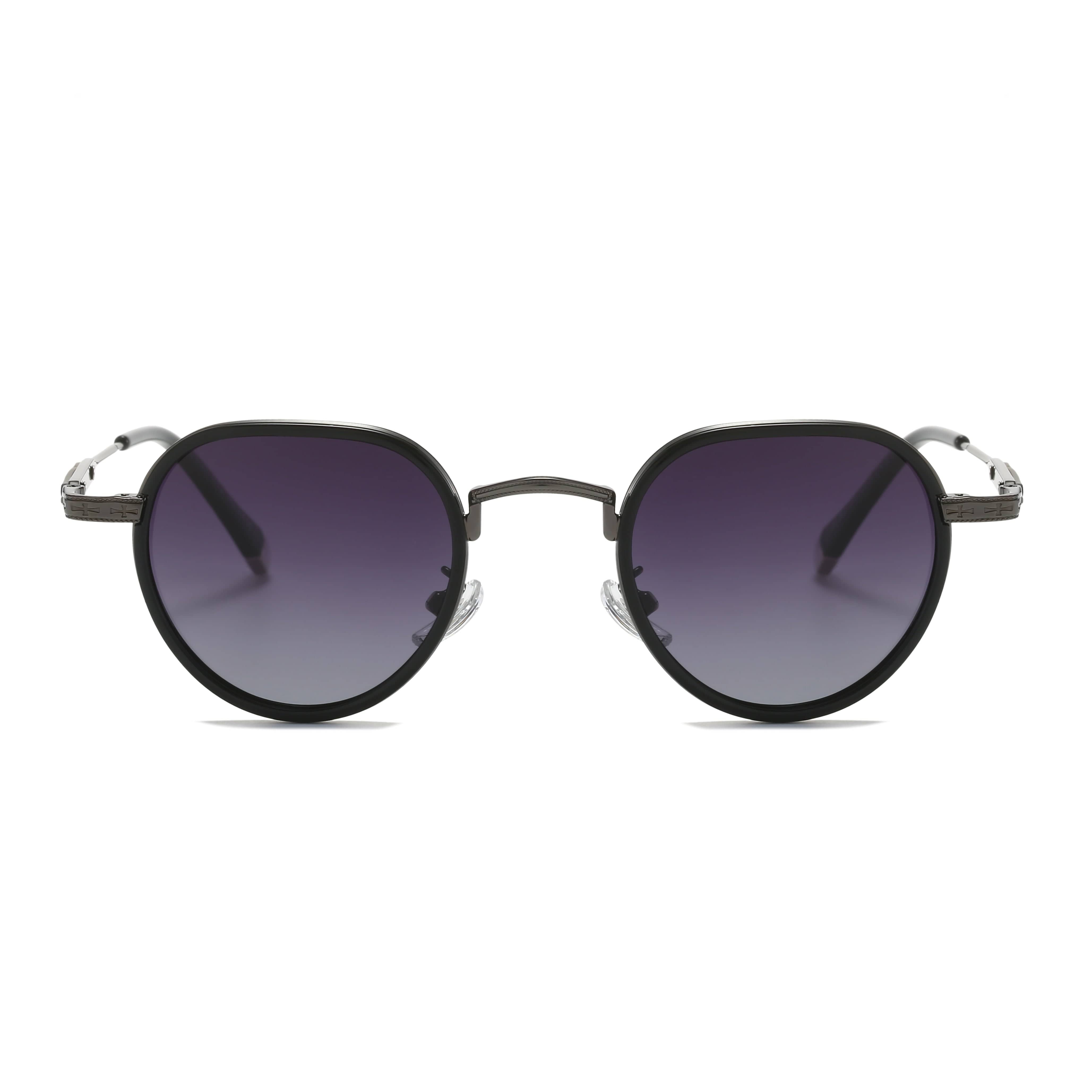 GIUSTIZIERI VECCHI Sunglasses Small / Purple Grey LuxeLady