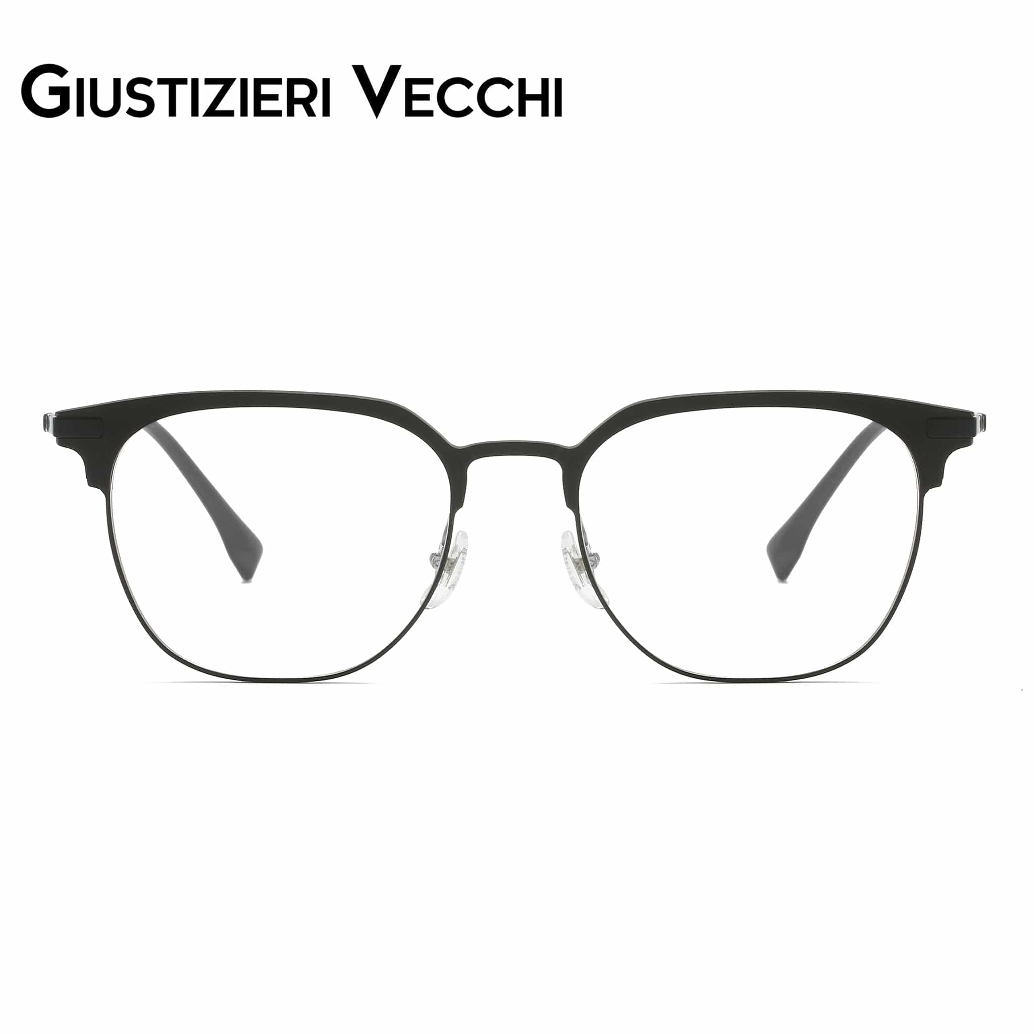 GIUSTIZIERI VECCHI Eyeglasses Small / Black MindHaze Duo