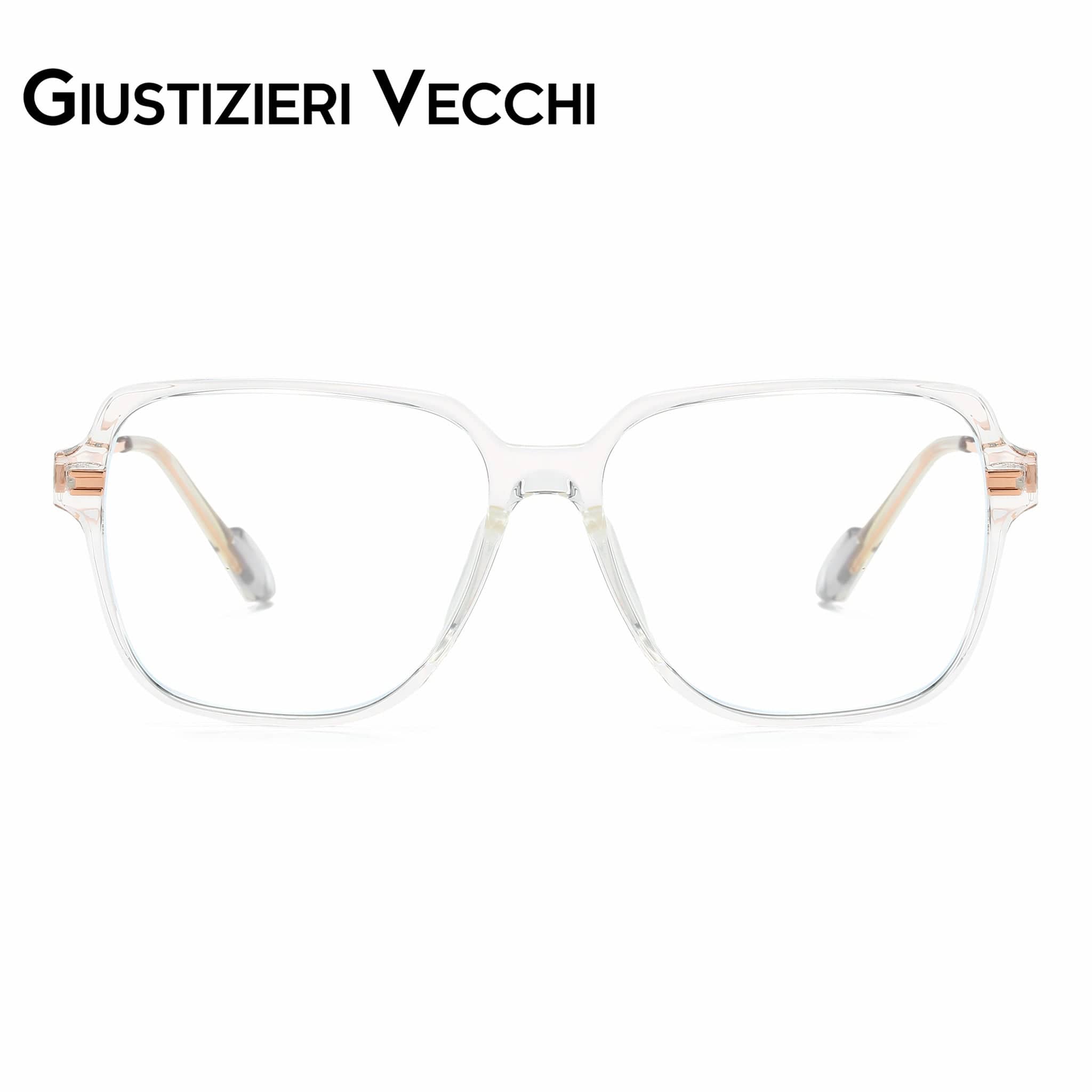GIUSTIZIERI VECCHI Eyeglasses Large / Clear Crystal MysticRider Duo