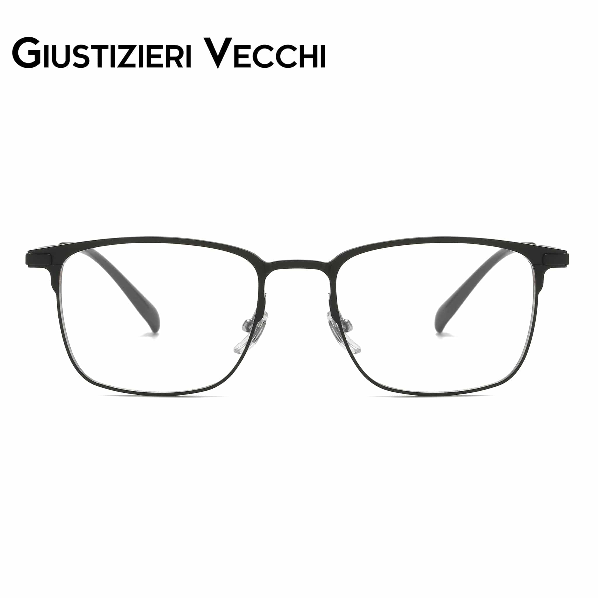 GIUSTIZIERI VECCHI Eyeglasses Medium / Black Nightfall Uno