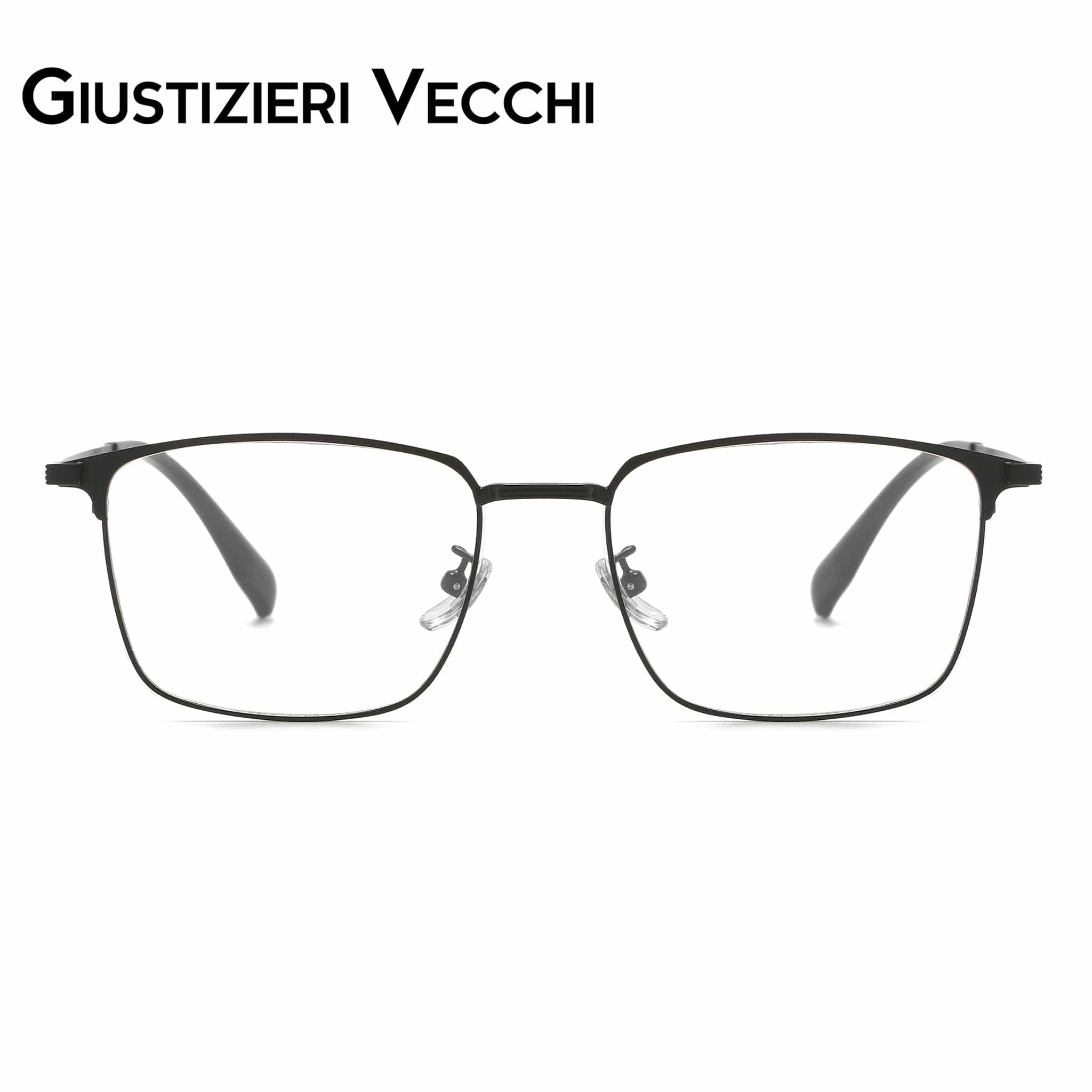 GIUSTIZIERI VECCHI Eyeglasses Medium / Black NovaBurst Uno