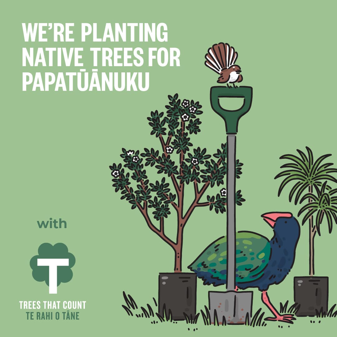 Giustizieri Vecchi honoring Papatūānuku by planting native trees for a greener future