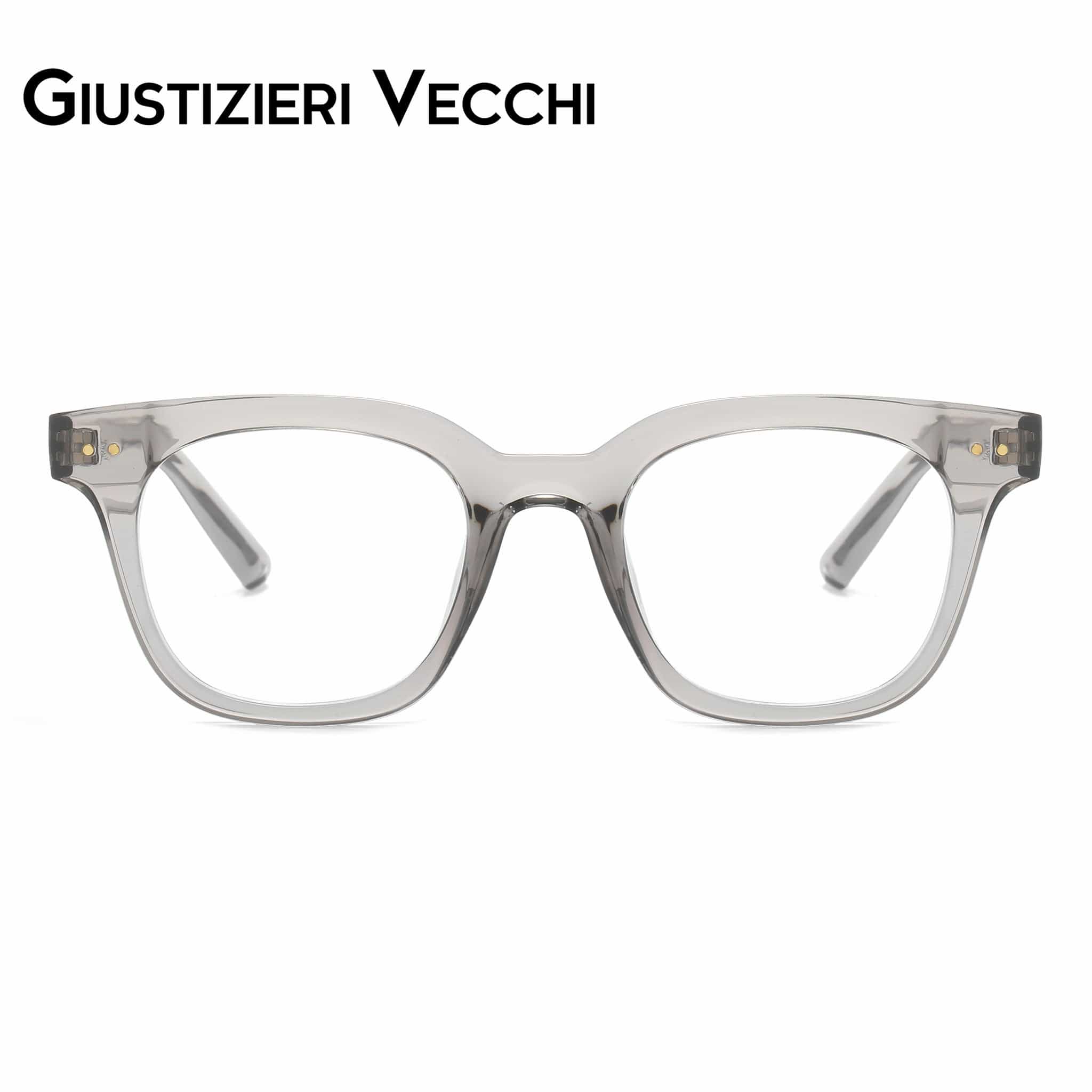 GIUSTIZIERI VECCHI Eyeglasses Small / Sea Glass Grey Phantom Duo