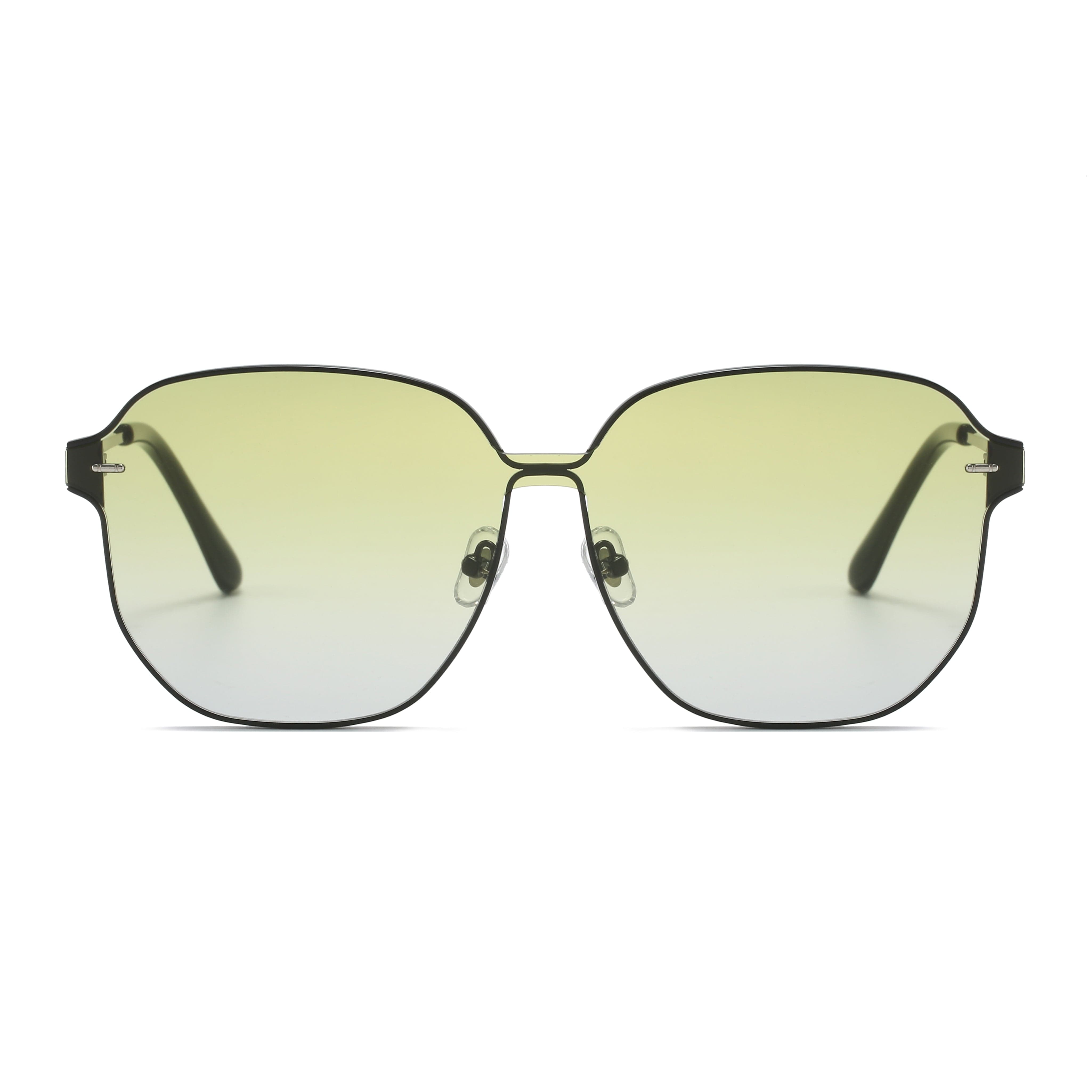 GIUSTIZIERI VECCHI Sunglasses Large / Light Green PristinePearl Uno