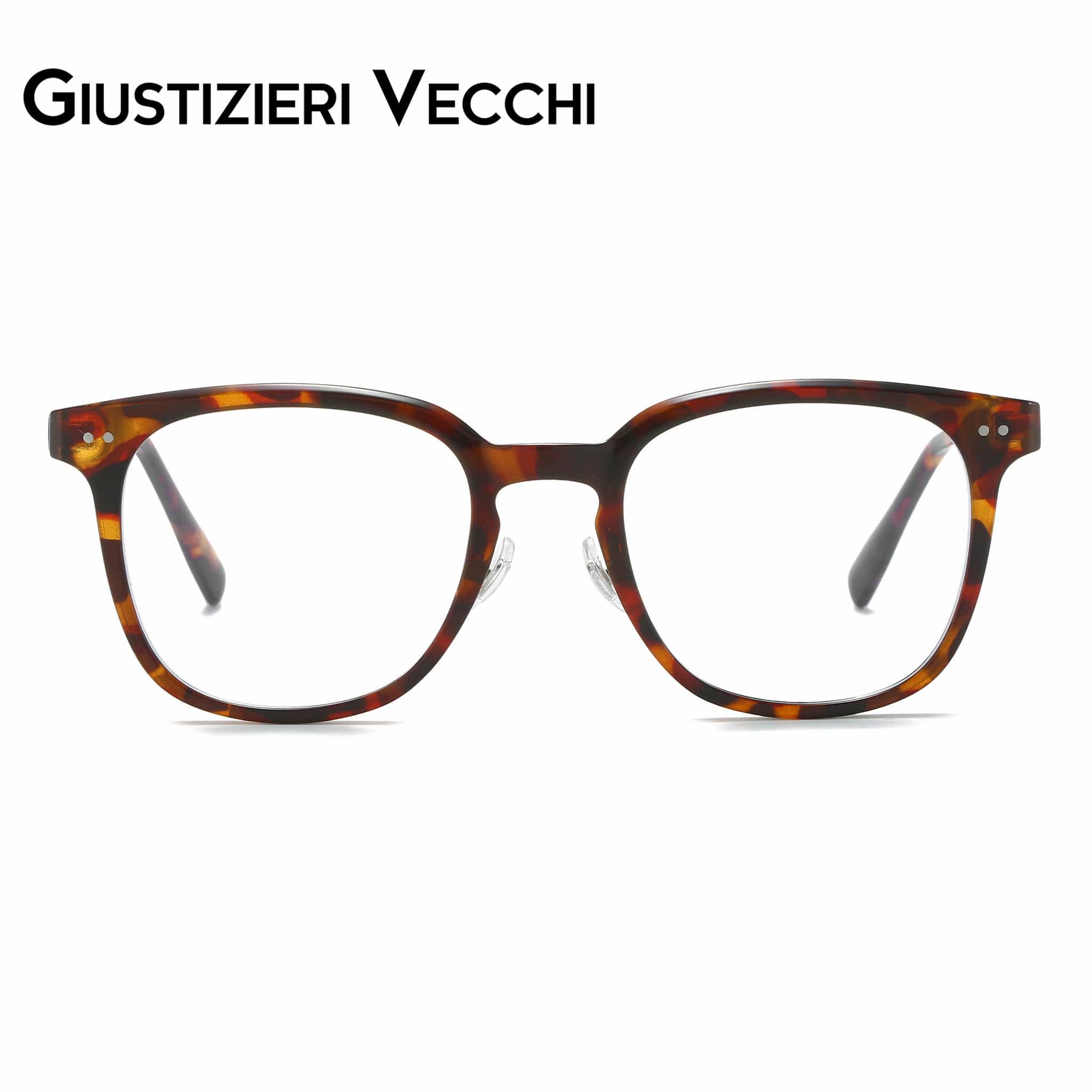 GIUSTIZIERI VECCHI Eyeglasses Medium / Merigold Tortoise RomaVista Uno