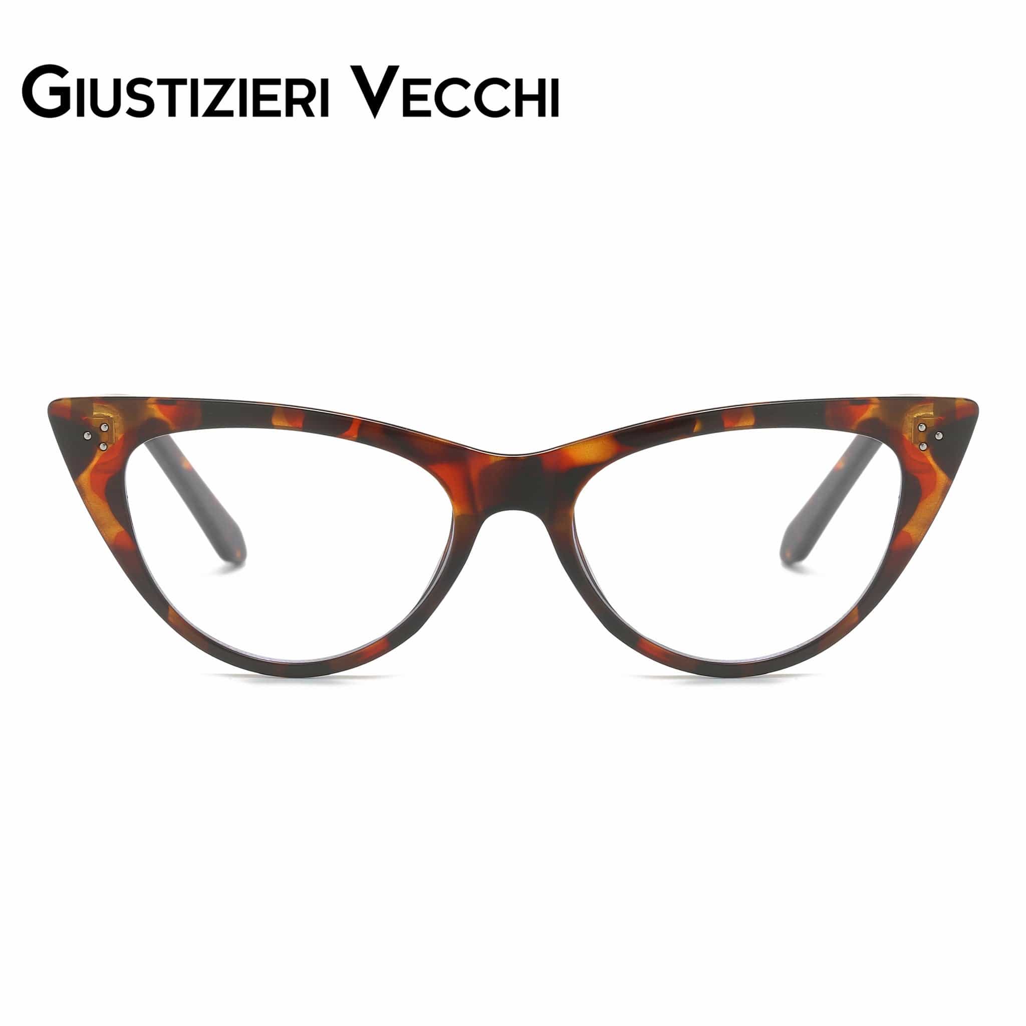 GIUSTIZIERI VECCHI Eyeglasses Medium / Merigold Tortoise RoyalGlamour Duo