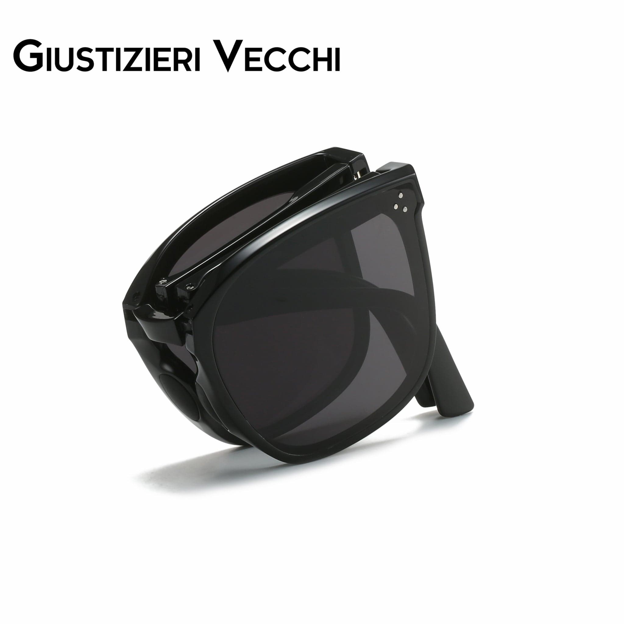 GIUSTIZIERI VECCHI Sunglasses Medium / Black Sassy Chic Tre
