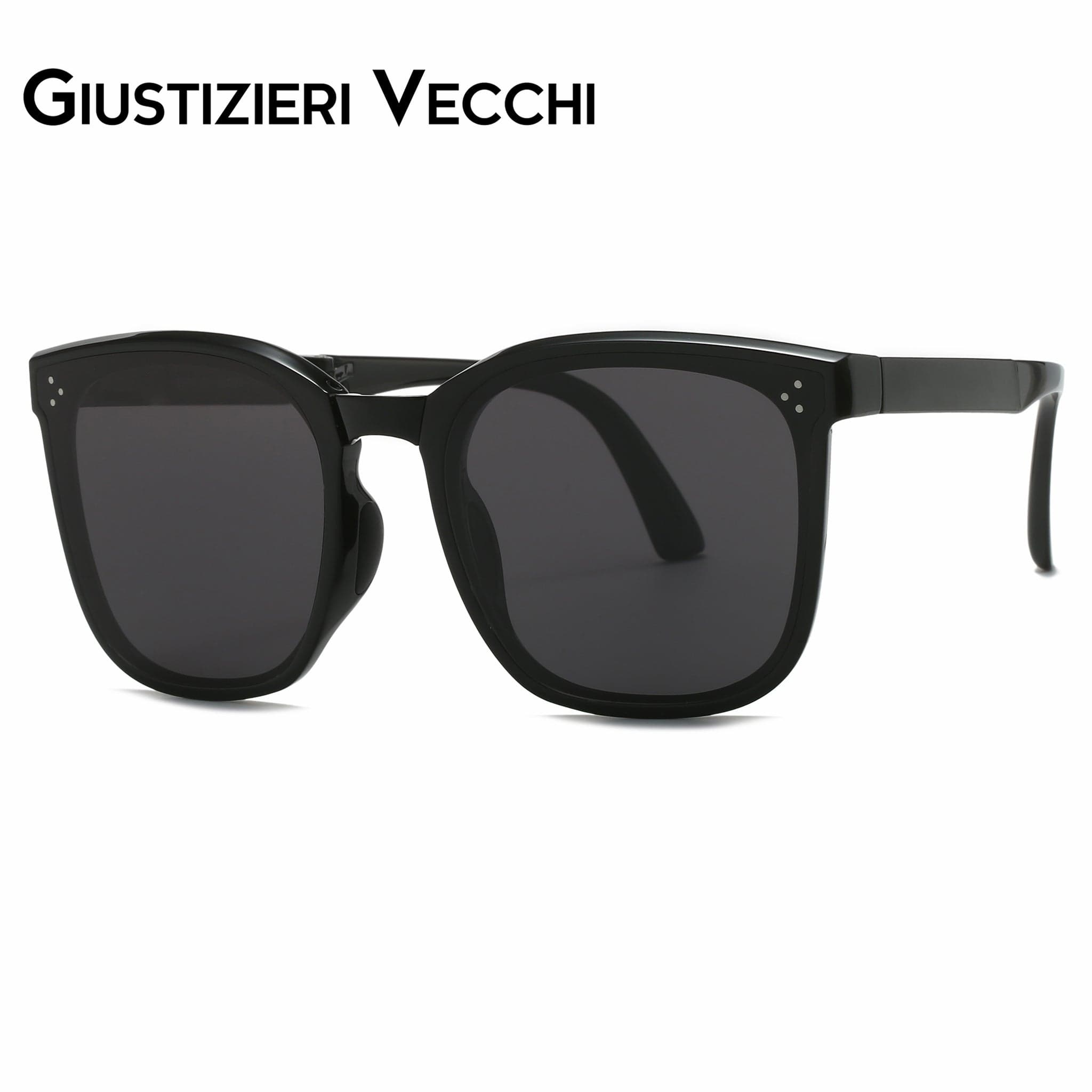 GIUSTIZIERI VECCHI Sunglasses Medium / Black Sassy Chic Tre