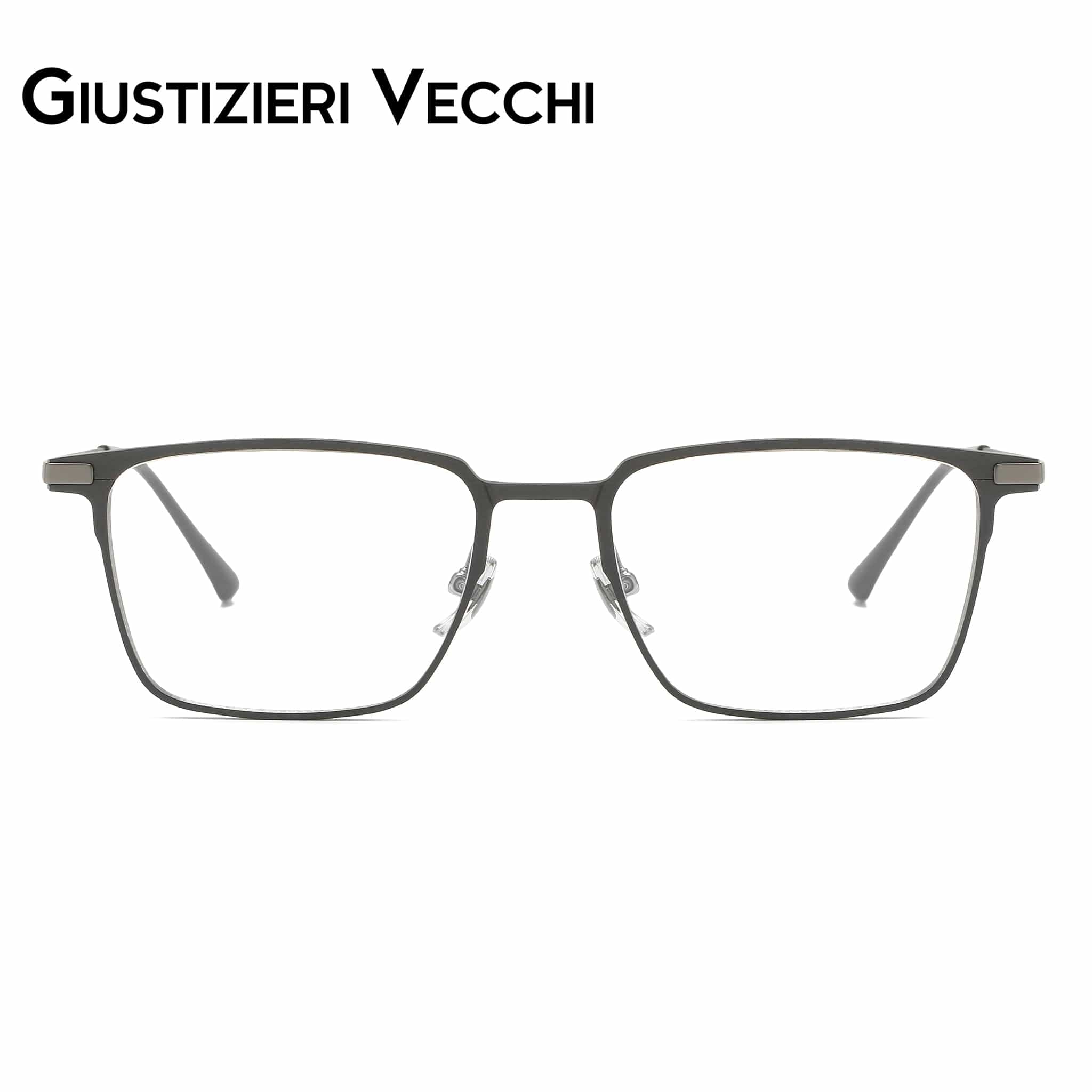 GIUSTIZIERI VECCHI Eyeglasses Medium / Gunmetal Grey SkyBlaze