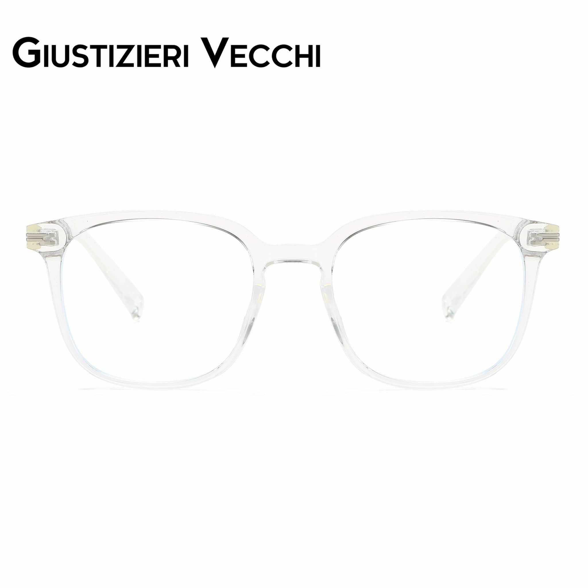 GIUSTIZIERI VECCHI Eyeglasses Medium / Clear Crystal SkyBloom Duo