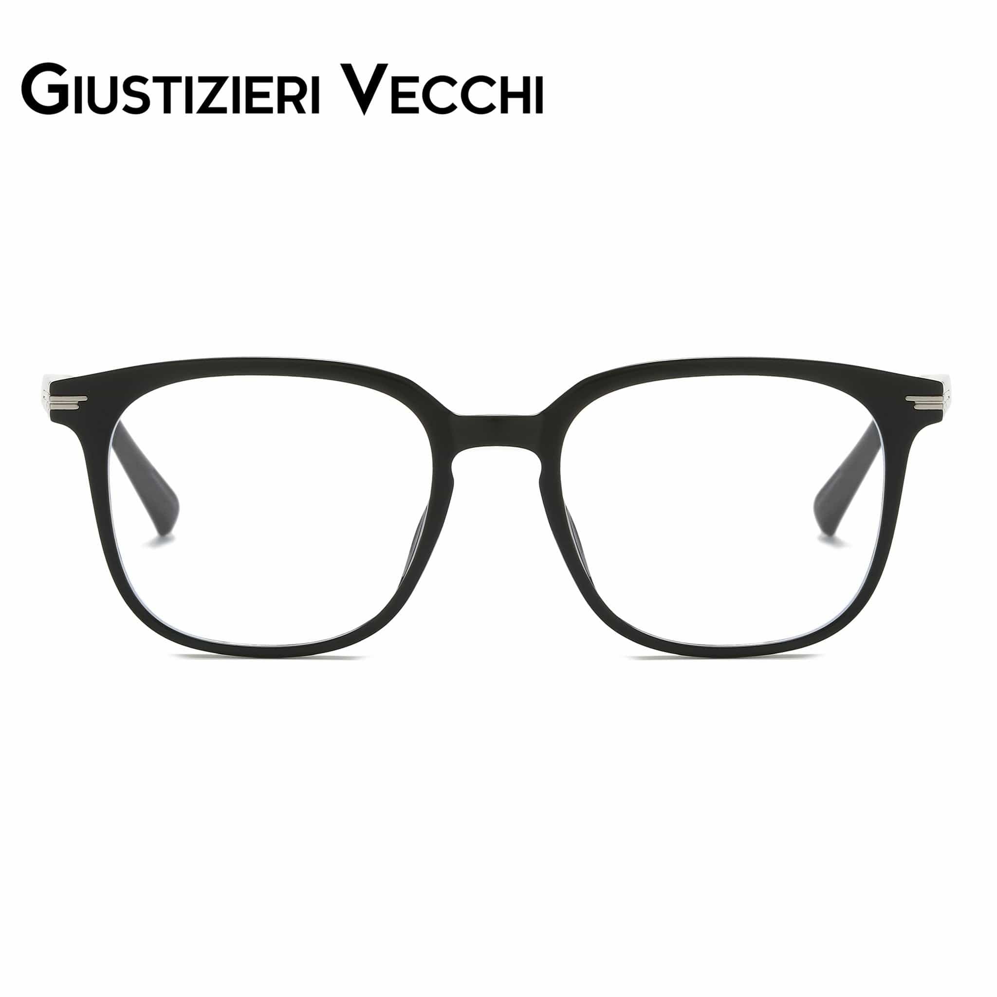 GIUSTIZIERI VECCHI Eyeglasses Medium / Black SkyBloom Uno