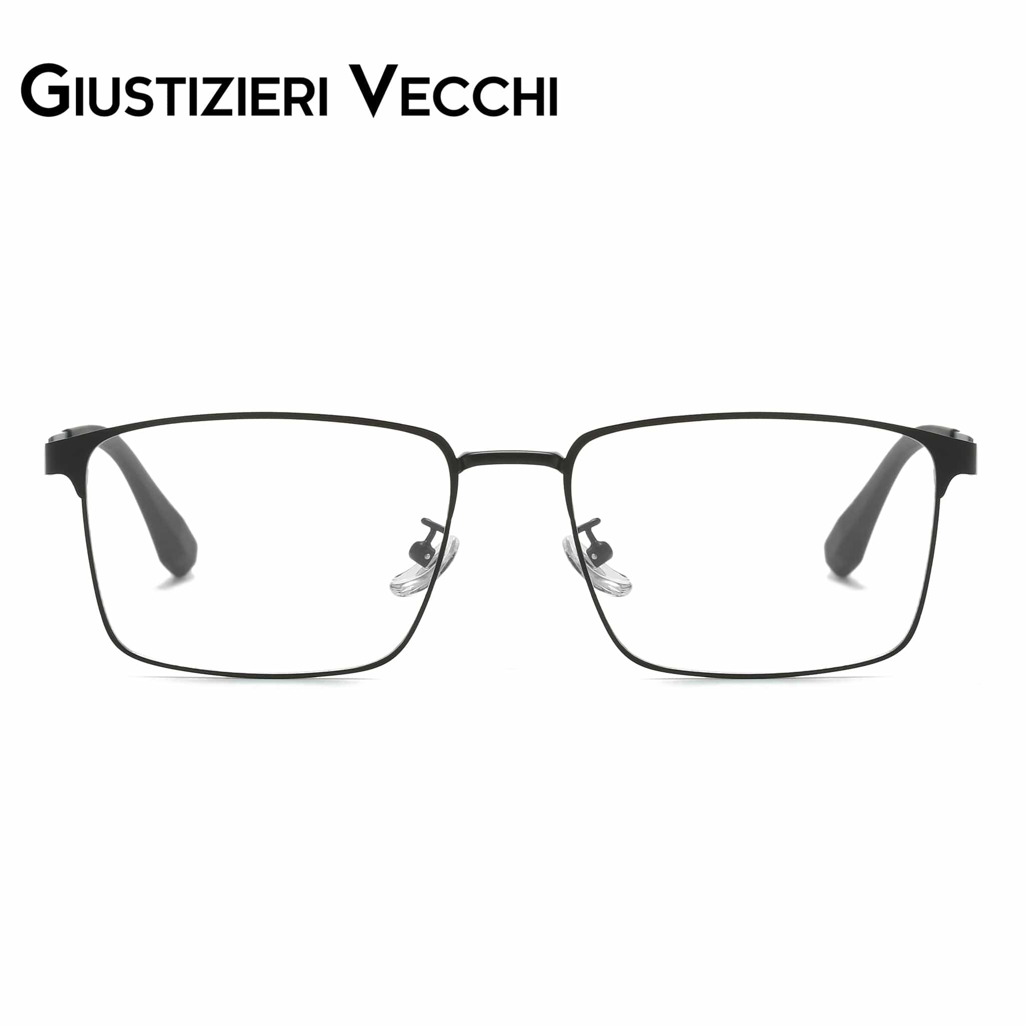 GIUSTIZIERI VECCHI Eyeglasses Large / Black SkyRider Uno