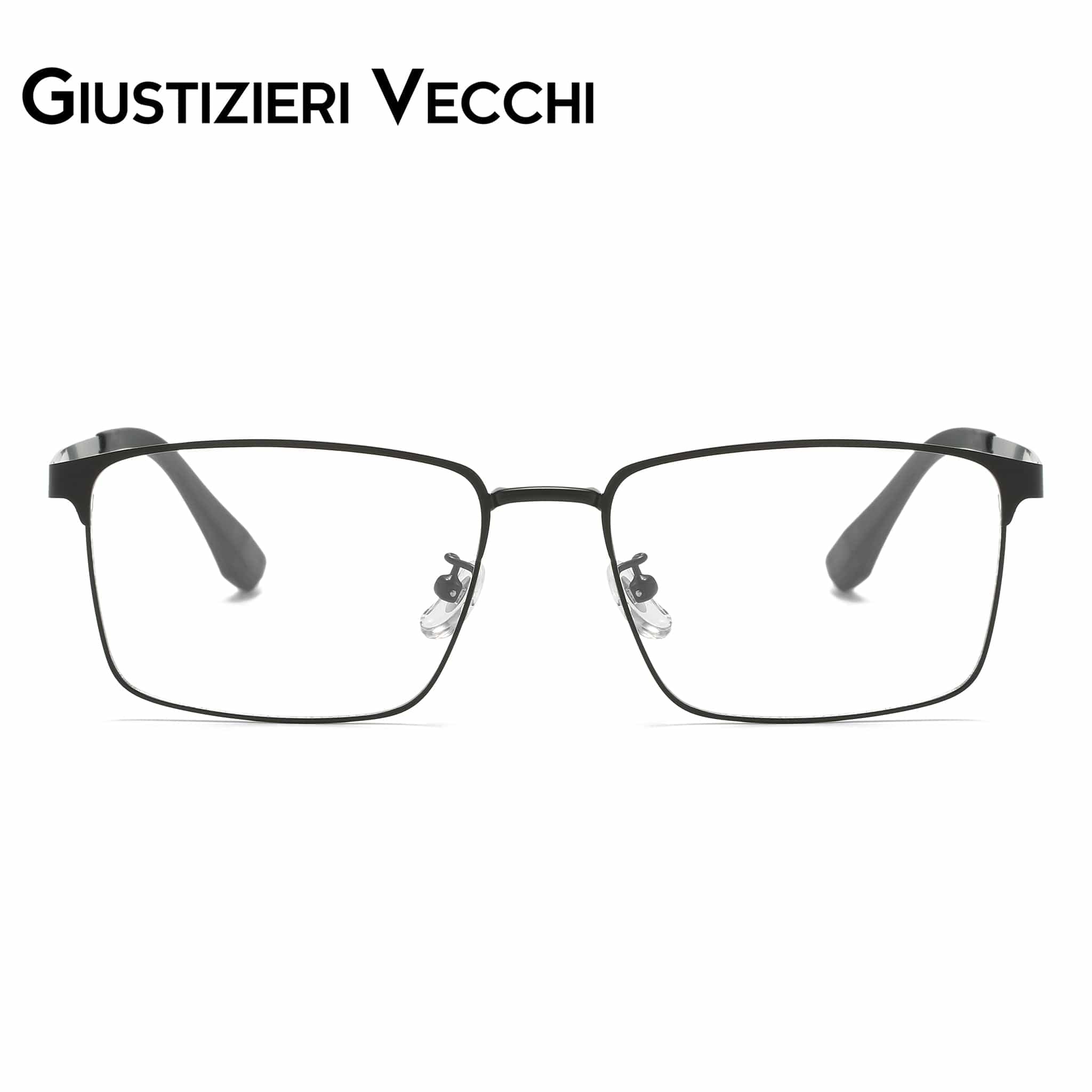 GIUSTIZIERI VECCHI Eyeglasses Large / Brushed Gunmatal SkyRider Uno