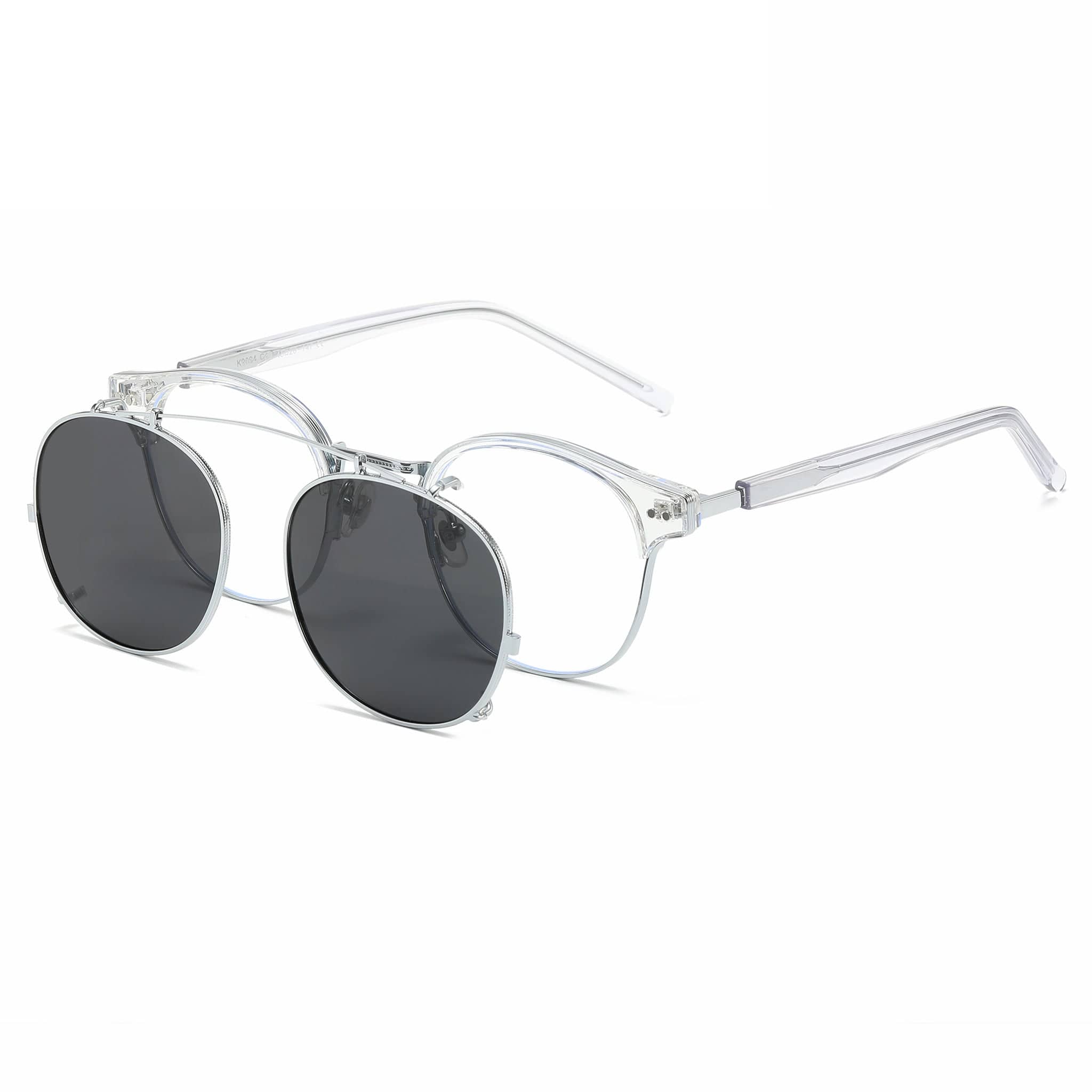 GIUSTIZIERI VECCHI Sunglasses Small / Clear Crystal Sogno Duo