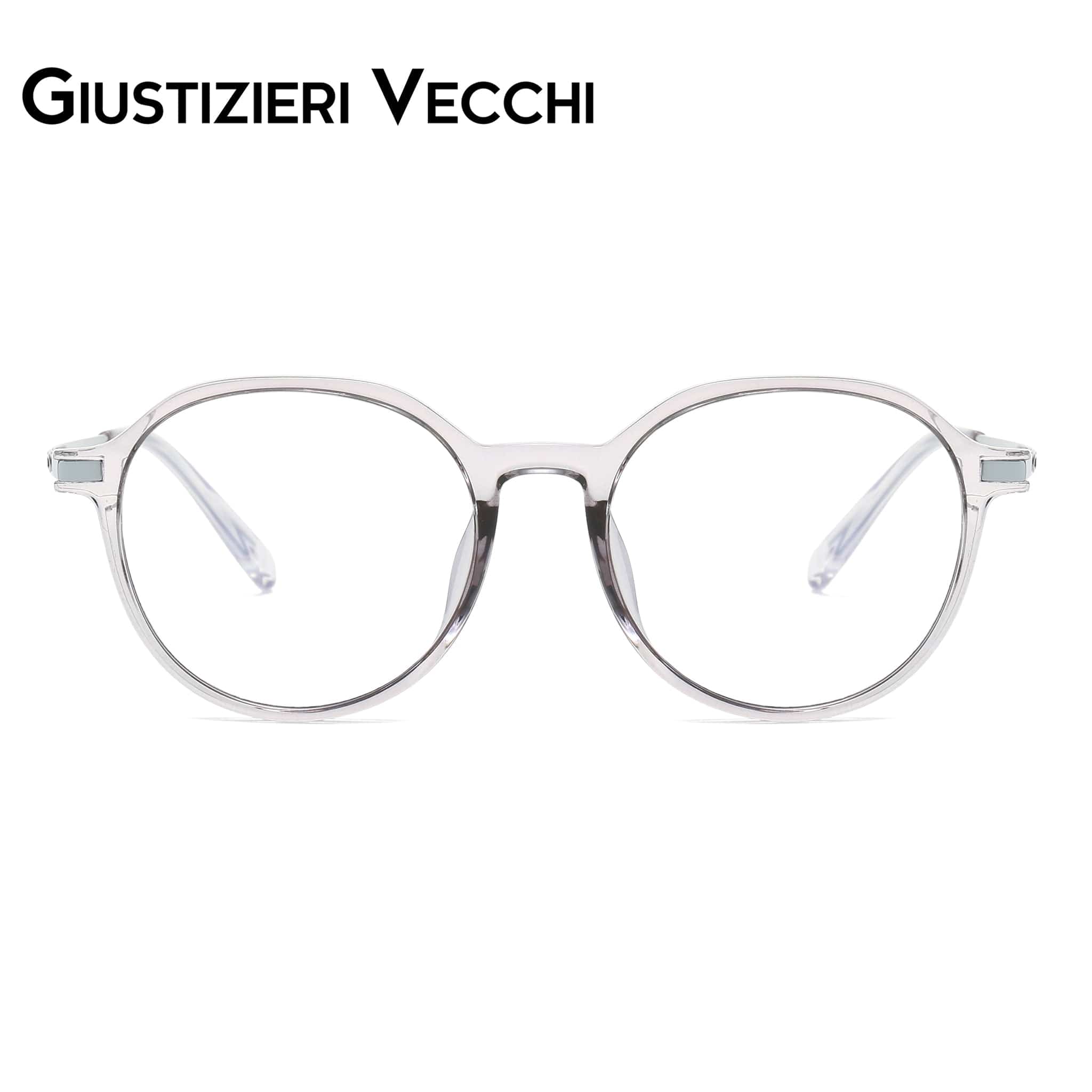 GIUSTIZIERI VECCHI Eyeglasses Small / Sea Glass Grey StarBurst Uno