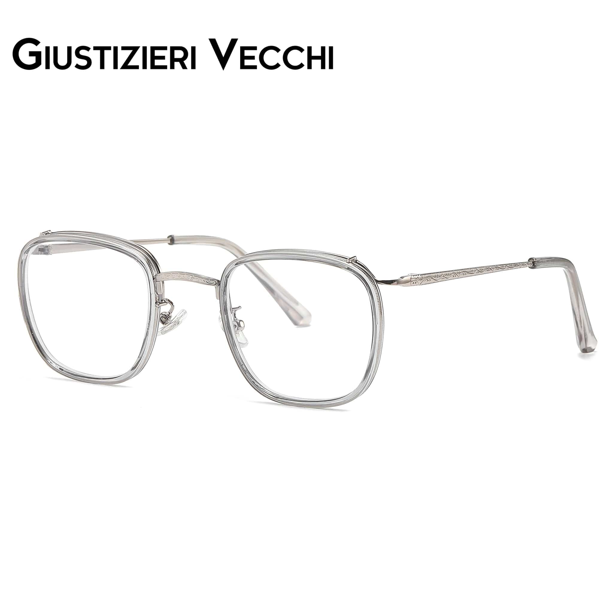 GIUSTIZIERI VECCHI Eyeglasses Small / Gunmetal Grey Starry Night Quattro