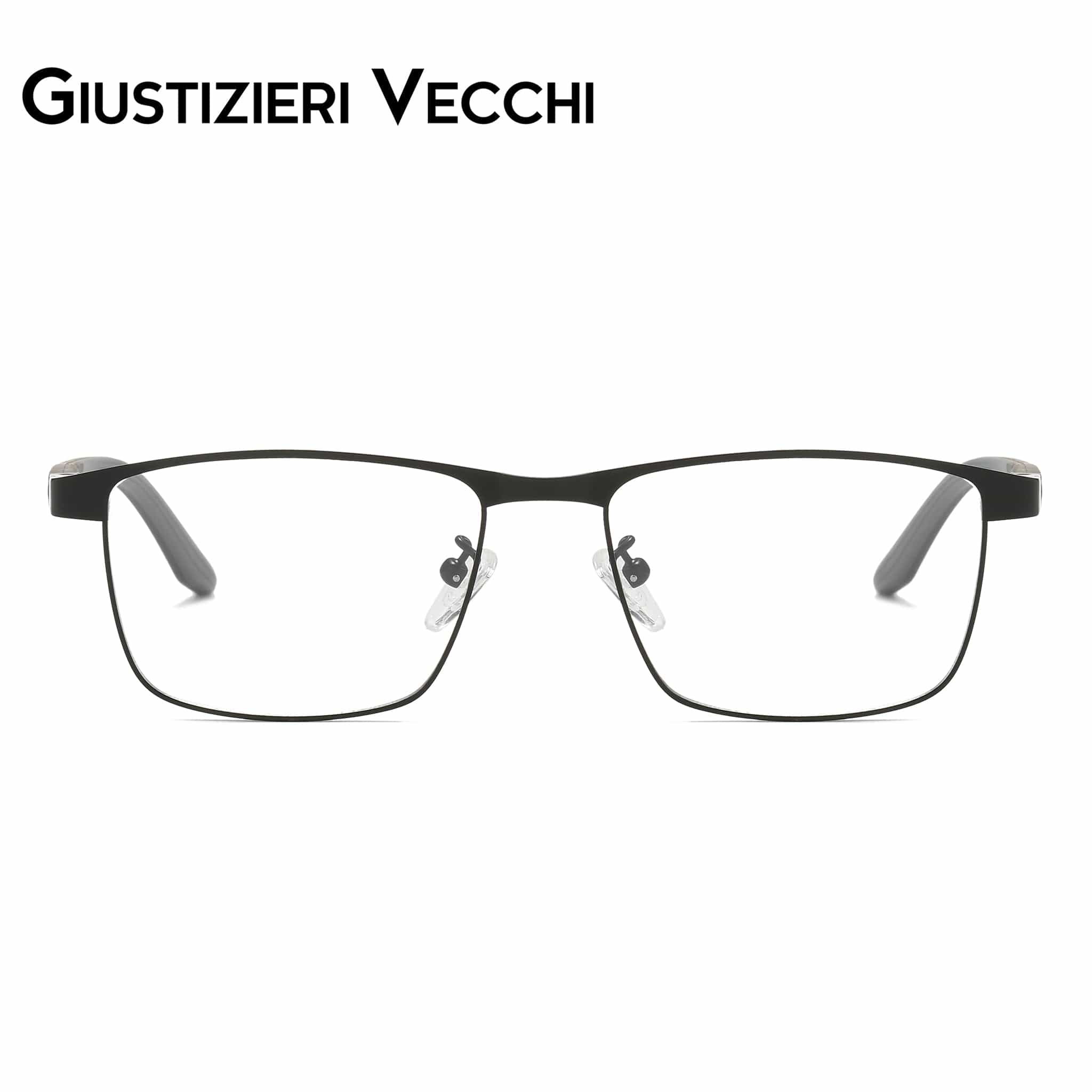 GIUSTIZIERI VECCHI Eyeglasses Black with Grey / Medium Summer Breeze Uno