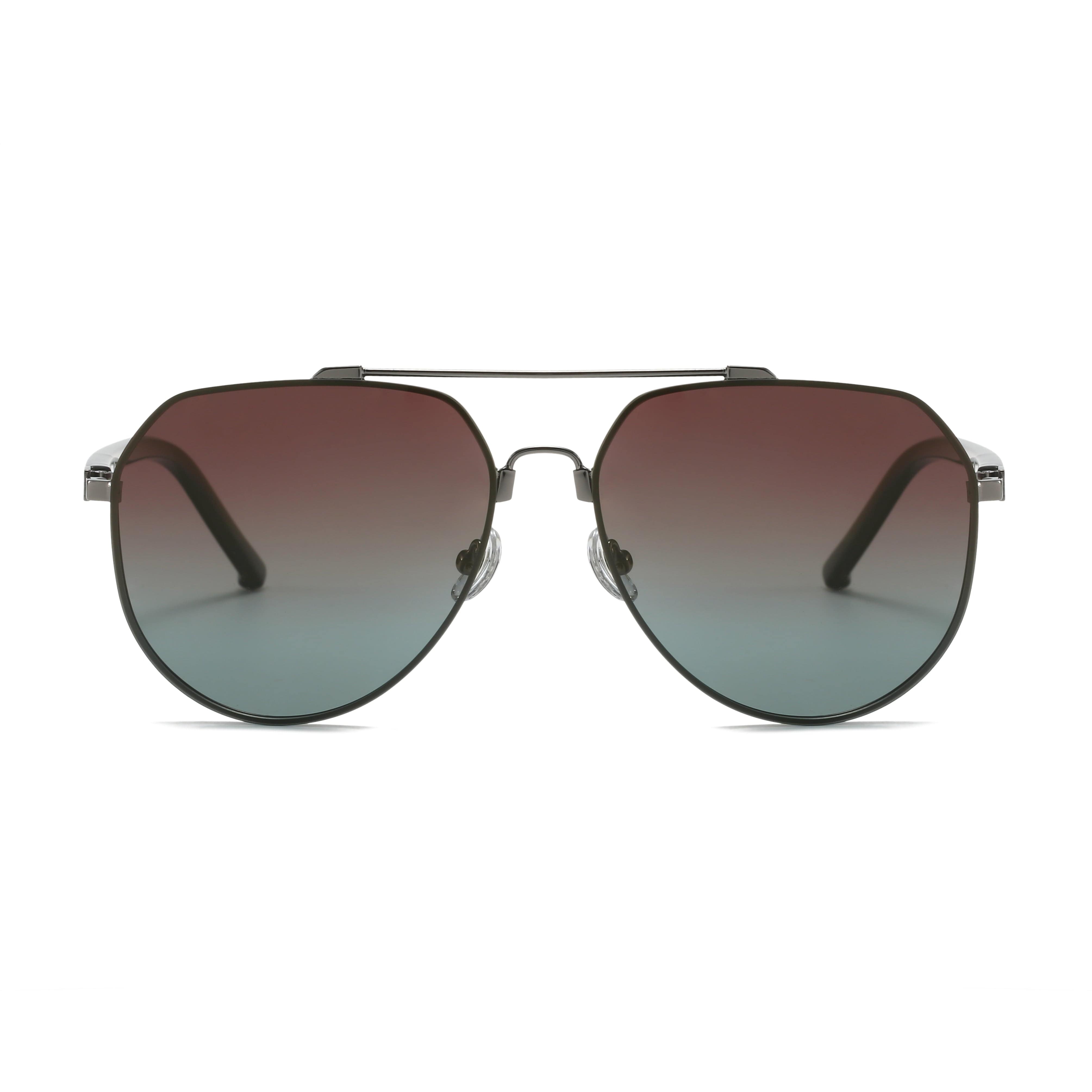 Men's & Women's Sunglasses - The Aviator - Gold/Green | Vincero Collective